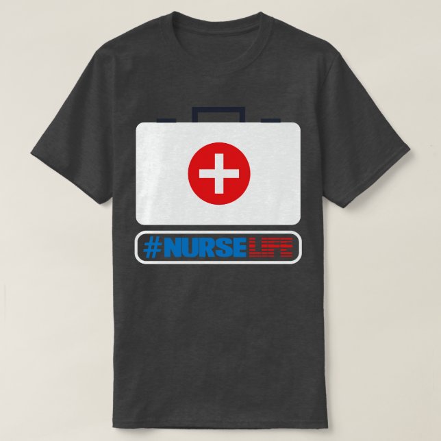 T-shirt NurseLife Infirmière cadeau de la semaine d'appréc (Design devant)