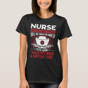 T-shirt Nursery Hospital Médecine Médicale