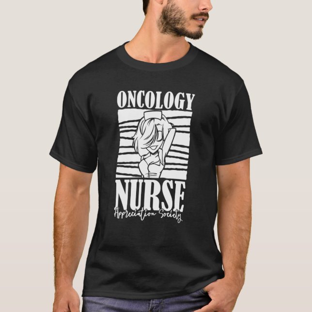 T-shirt Nursing  Caretaker Hospital Oncology Nurse  1 (Devant)