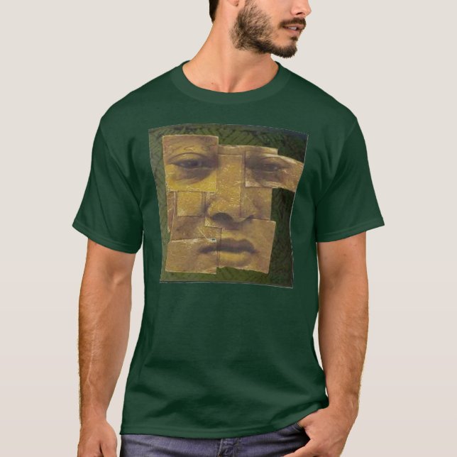 T-shirt Nusrat vert (Devant)