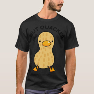 T-shirt Nut Quacker Funky Peanut Puns 1