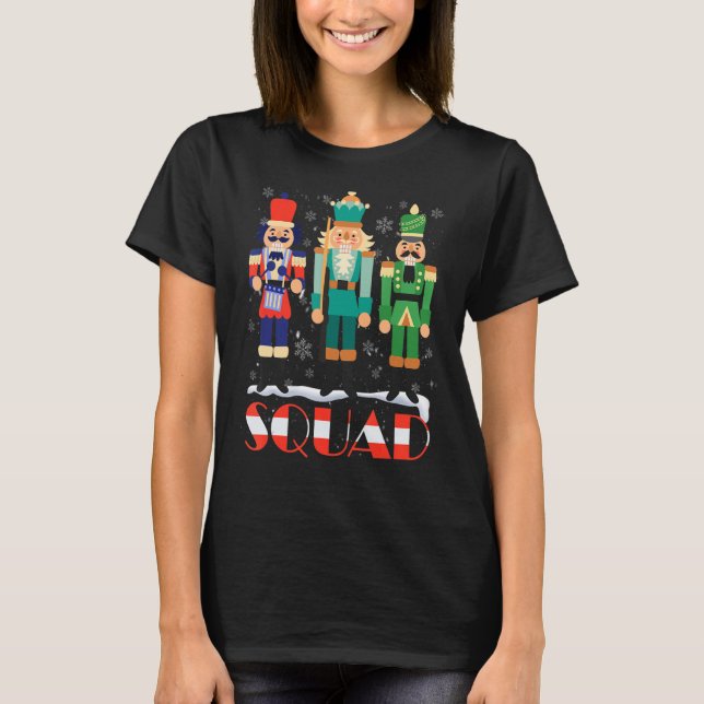 T-shirt Nutcracker Squad Holiday (Devant)