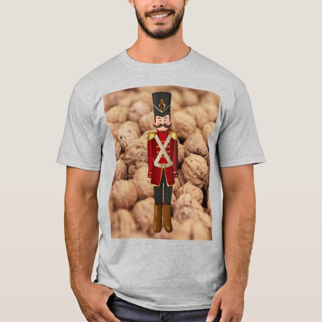 T-shirt Nutcracker Unisex Funny Noël (Devant)
