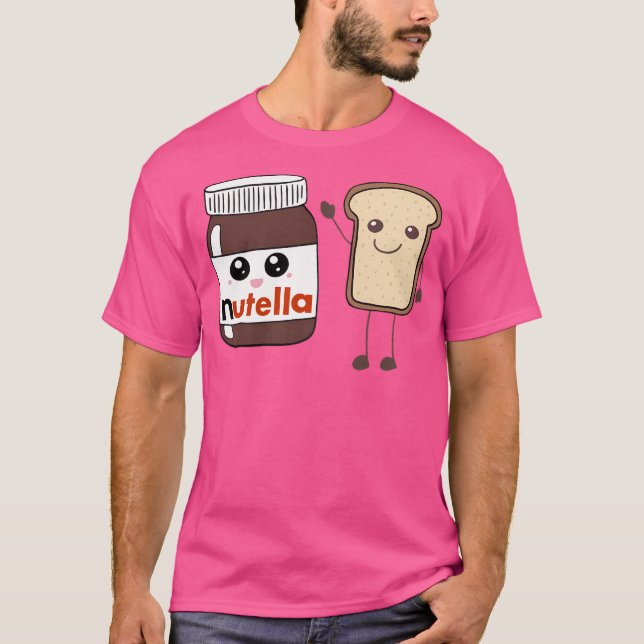 T-shirt Nutella Et Pain (Devant)