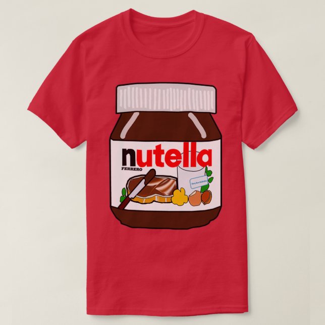 T-shirt Nutella Jar  (Design devant)