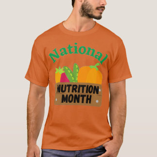 T-SHIRT NUTRITION NATIONALE MOIS NUTRITION MOIS 13
