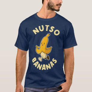 T-shirt Nutso Bananas Funny Mental Health 5919 2717
