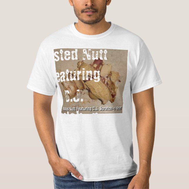T-shirt Nutt éclaté comportant D.J. Éraflure-n-Snif… (Devant)