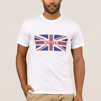 T-shirt Nutter — Humour et drapeau de l'argot britannique