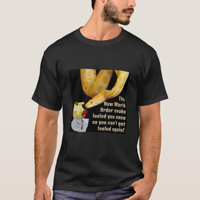 T-shirt NWO Snake (sombre) (Devant)