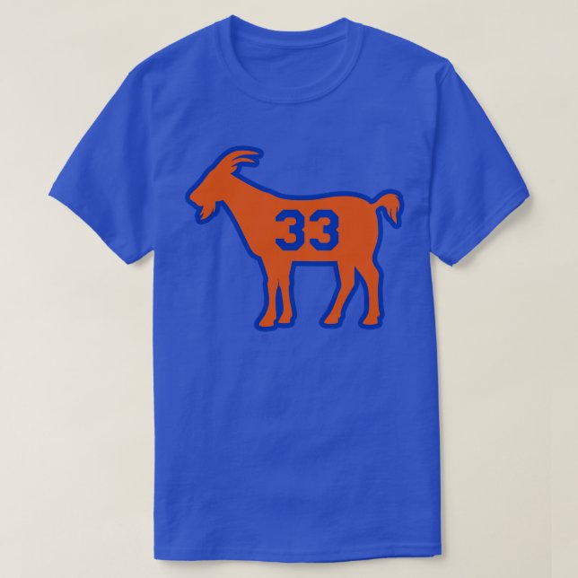 T-shirt NY GOAT 33 Blue (Design devant)