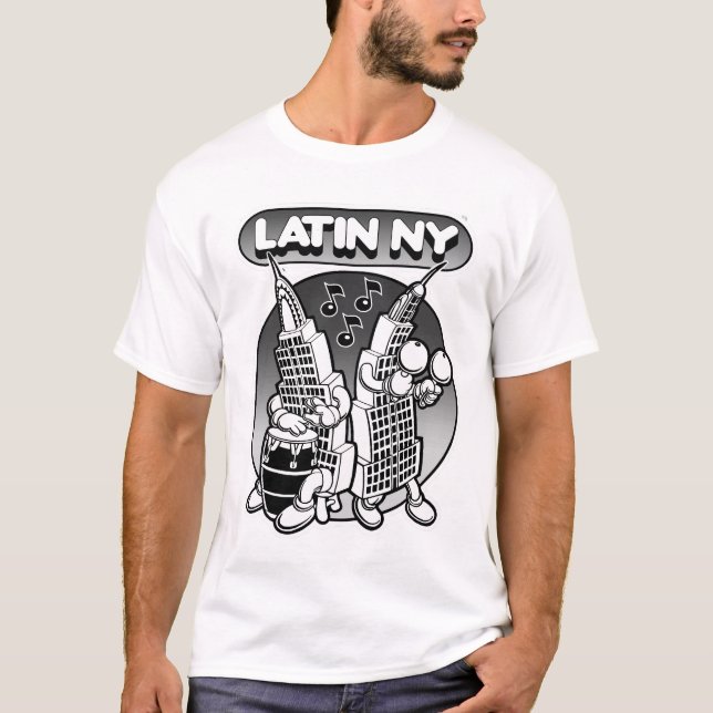 T-SHIRT NY LATIN (Devant)