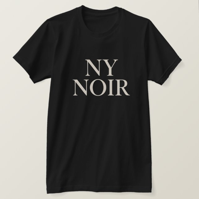 T-shirt NY Noir (Design devant)