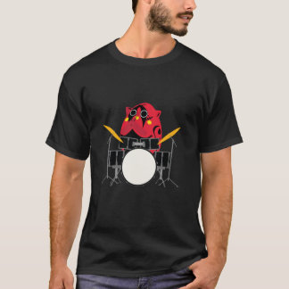 T-shirt Nyango Star Mascot Drummer