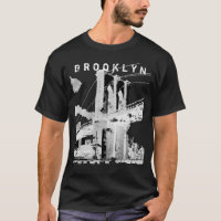 NYC : Chemise de pont de Brooklyn