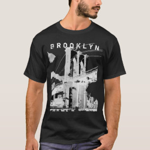 T-shirt NYC : Chemise de pont de Brooklyn