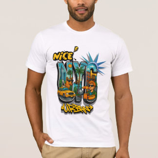 T-shirt NYC Comic Art urbain