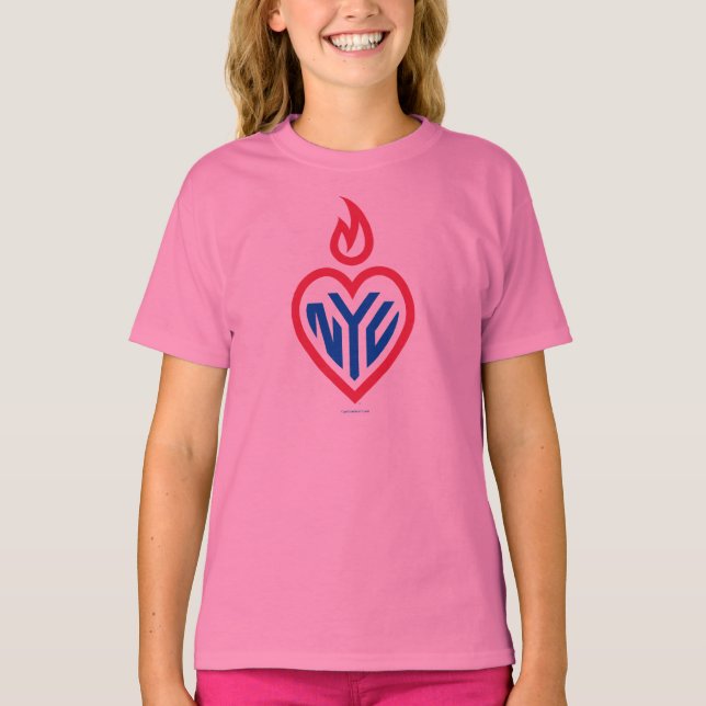 T-shirt NYC Filles Importées Poupée Bébé Fabriquée - Gotha (Devant)