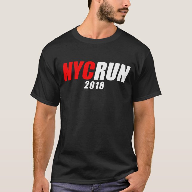 T-shirt NYC Marathon coureurs Vêtements (Devant)