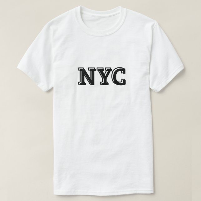 T-shirt Nyc - New York City (Design devant)