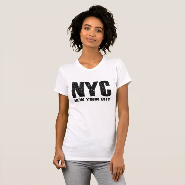 T-shirt NYC - New York City (Devant entier)