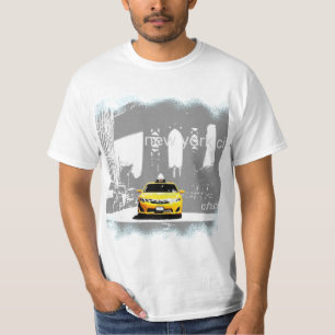 T-shirt Nyc New York City Mens Valeur moderne Best White
