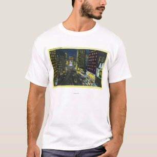 T-shirt NYC, nouveau YorkView de Times Square la nuit # 1