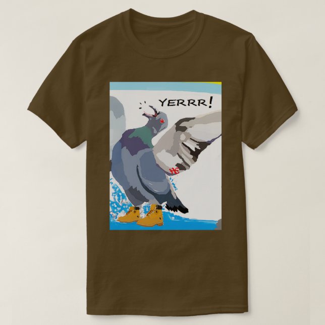 T-SHIRT NYC PIGEON (Design devant)