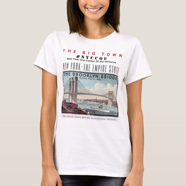T-SHIRT NYCCOU LA GRANDE VILLE BB (Devant)