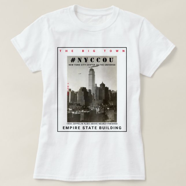 T-shirt NYCCOU #NYCCOU EMPIRE STATE4a (Design devant)