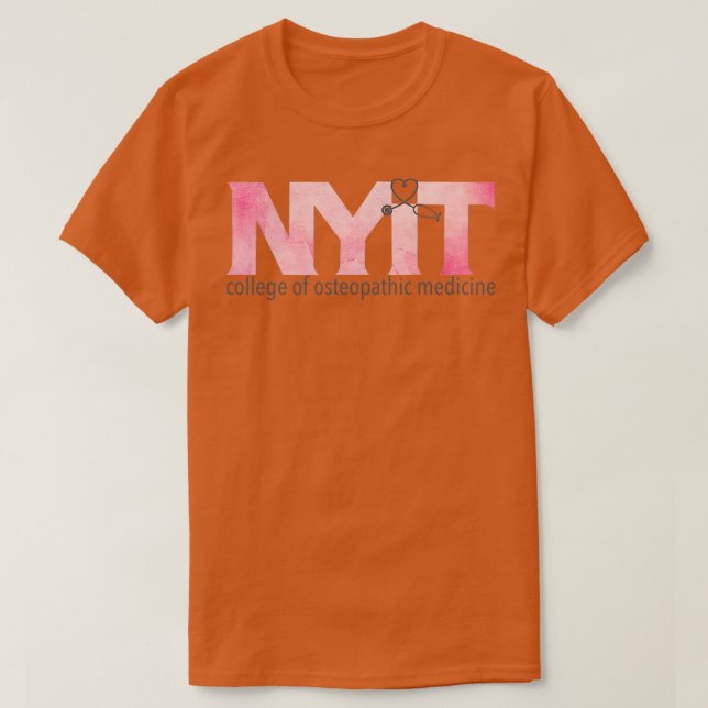 T-shirt NYITCOM Couleur rose (Design devant)