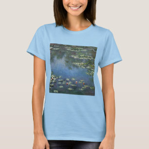 T-shirt Nymphéas par Claude Monet, Fleurs Vintage