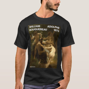 T-shirt Nymphes et Satyr u2013 WilliamAdolphe Bouguereau
