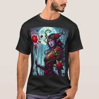 T-shirt Nyra Bloodthorn - Sorcière vampire des épines