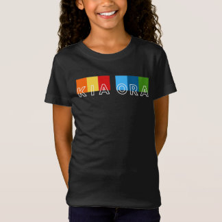 T-Shirt NZ MAORI LANGUE KIA ORA KA KITE NOUVELLE-ZÉLANDE K