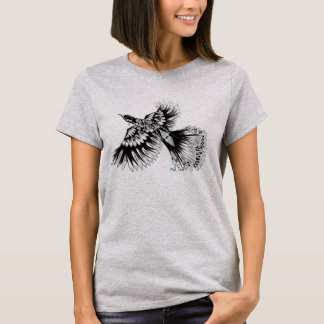 T-shirt NZ Tui par art de NZ de Joni