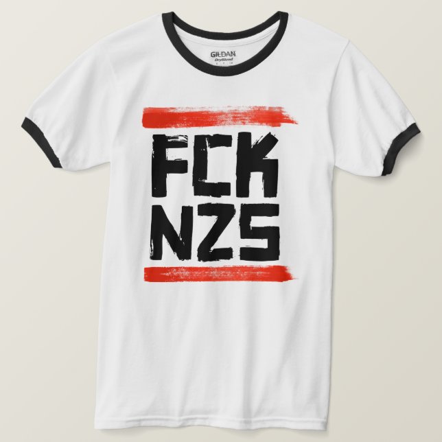 T-SHIRT NZS FCK (Design devant)