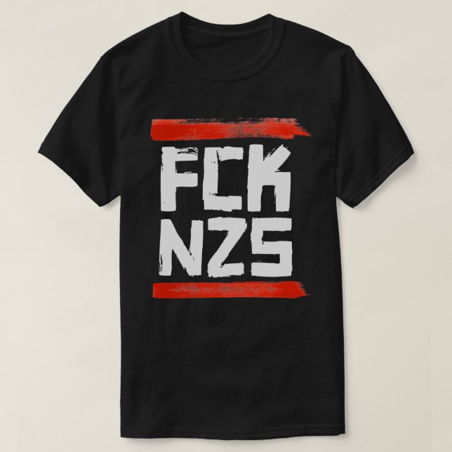 T-SHIRT NZS FCK (Design devant)