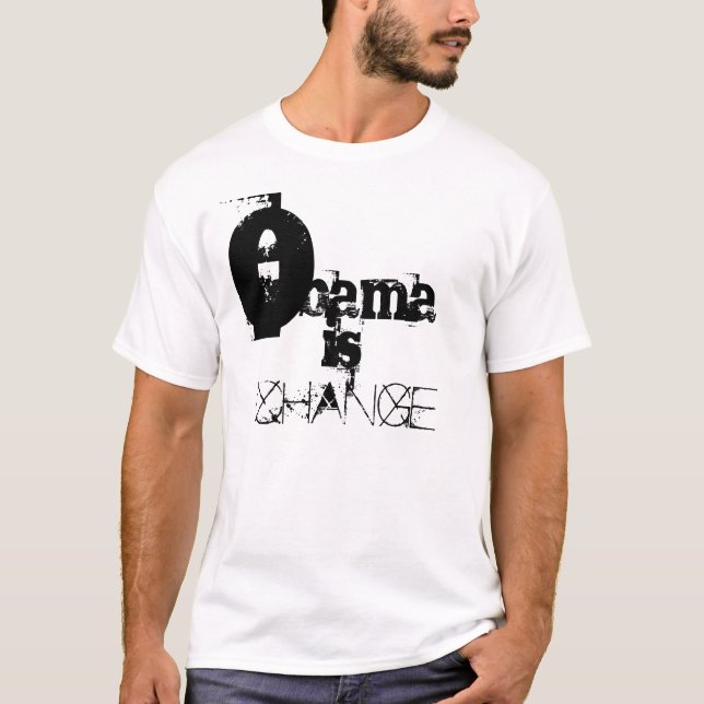 T-shirt O, bama, est, CHANGEMENT (Devant)