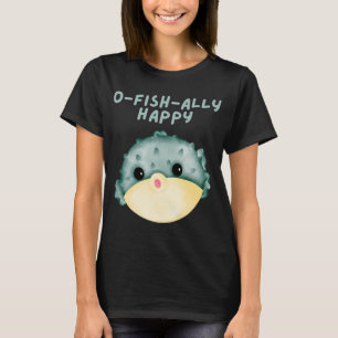T-shirt O-Fish-Allement Heureux