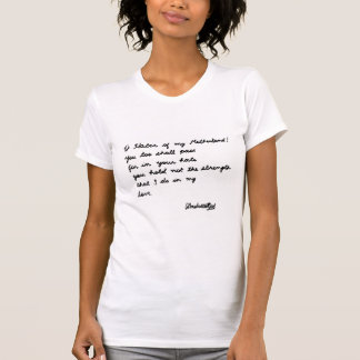 T-shirt Ô haineux de ma patrie !