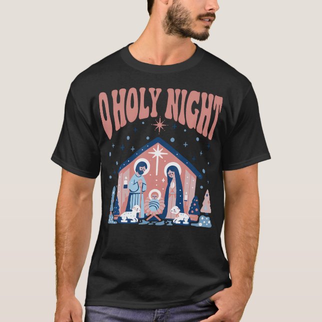 T-shirt O Holy Night (Devant)