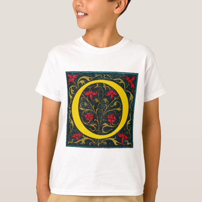 T-SHIRT O INITIAL, 1520. (Devant)