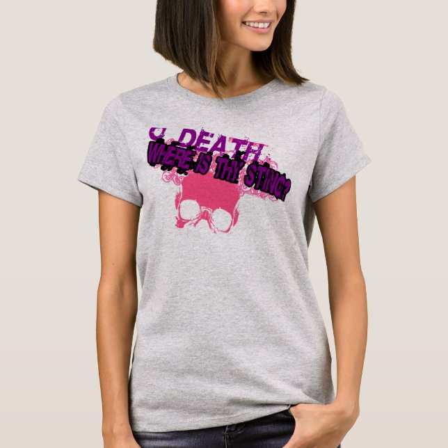 T-shirt O Mort, Où Est Ton Aiguillon? (Devant)