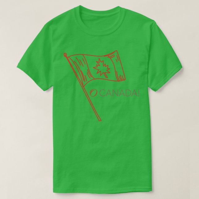 T-shirt O Pavillon du Canada (Design devant)