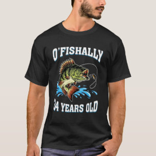 T-shirt O Pêcheur âgé de 34 ans Pêcheur 34th Bir