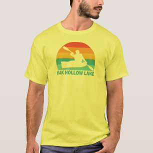T-shirt Oak Hollow Lake Caroline du Nord Kayak