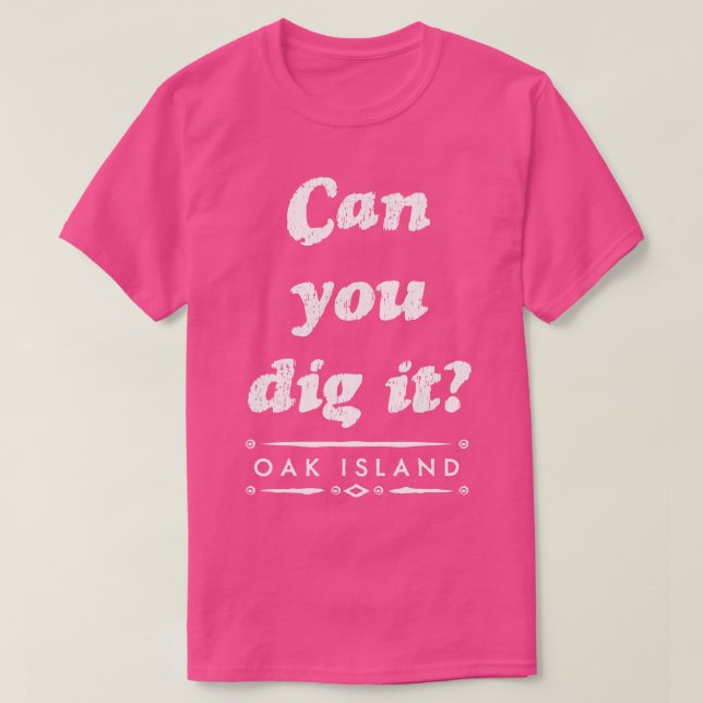 T-shirt Oak Island Mystère (Design devant)