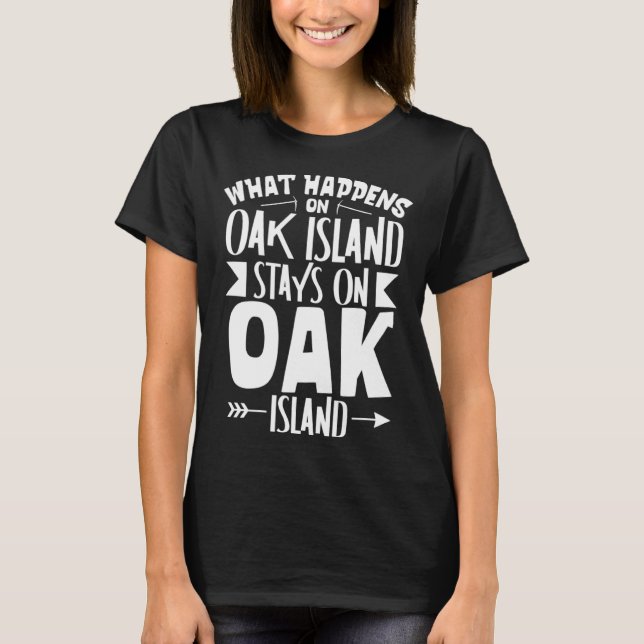 T-shirt Oak Island Treasure Hunting Oak Island Mystery  11 (Devant)