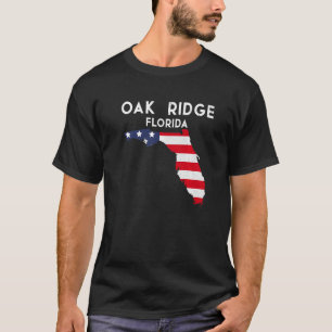 T-shirt Oak Ridge Florida USA State America Travel Floridi